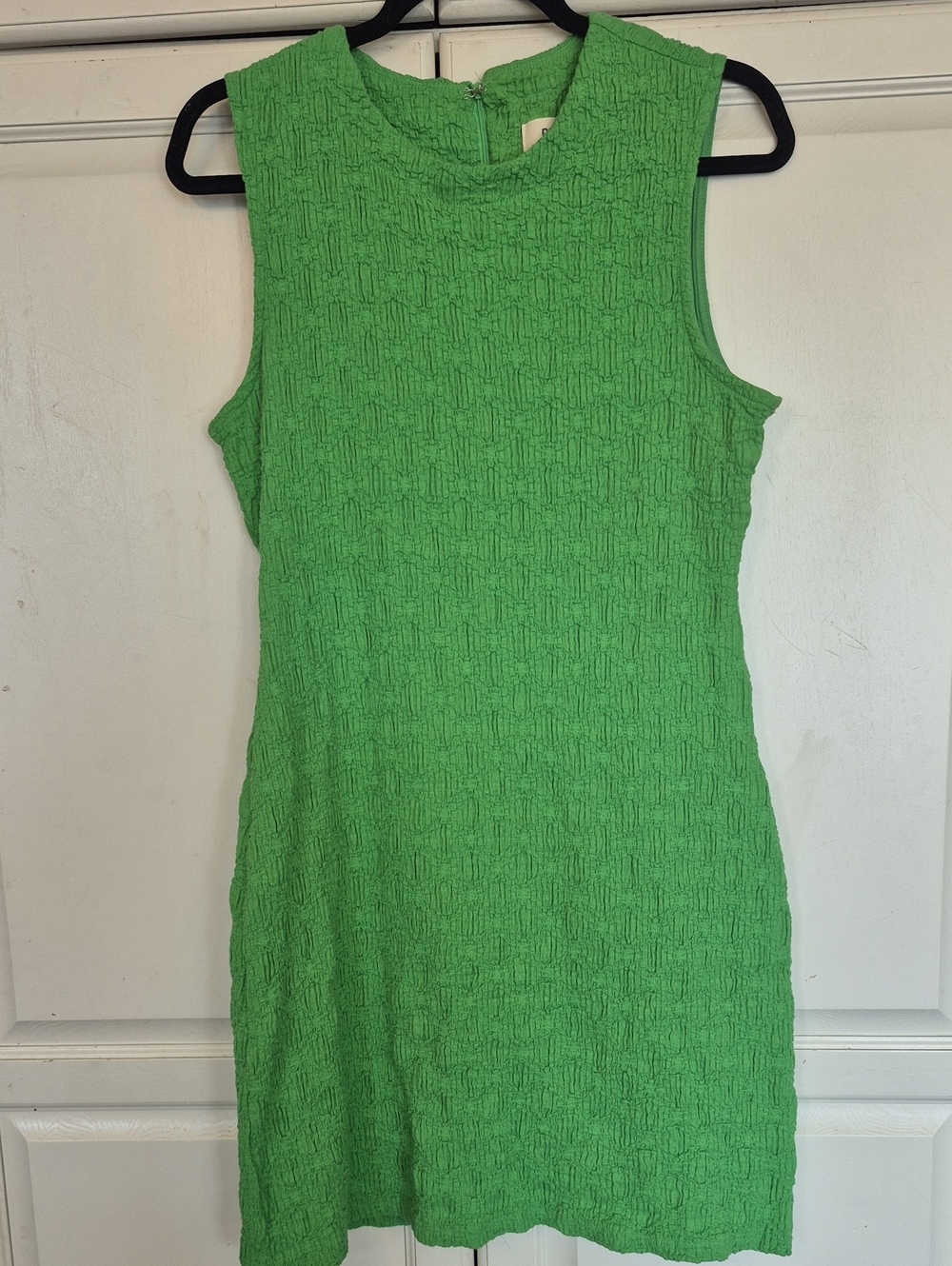Anthropologie Porridge Clothing Green Mini Dress Sleeveless Style